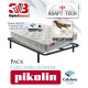 Pack Pikolin, Colchón de muelles ensacados modelo Podium Plus y Somier multiláminas SG16 Ref P441000