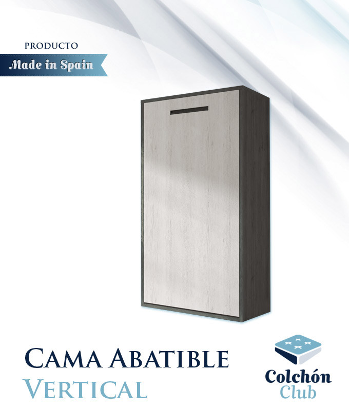 Cama Abatible Vertical con opción de patas automáticas Ref Z11000