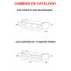 Dormitorio cama abatible superior, cama nido inferior y armario 3 puertas Ref Z50