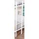 Dormitorio cama abatible superior, escritorio inferior y armario Ref Z24-25