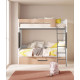 Dormitorio Juvenil Litera con arrastre Ref Z24-49