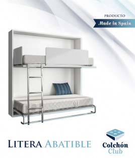 Litera Abatible Horizontal disponible en diferentes medidas y colores Ref N11000