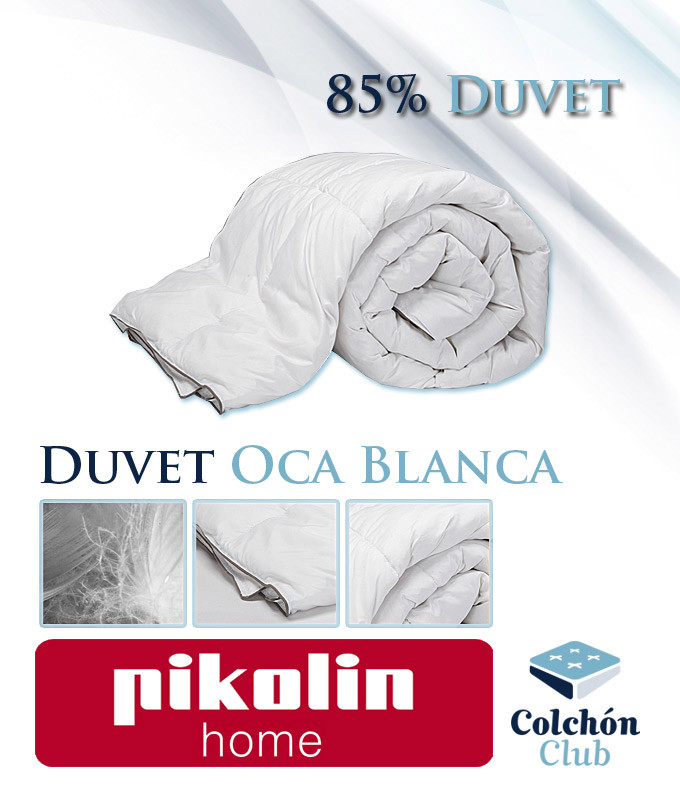 Edredón Nórdico de Pluma natural de Oca blanca Duvet 85 porciento Ref PH18000